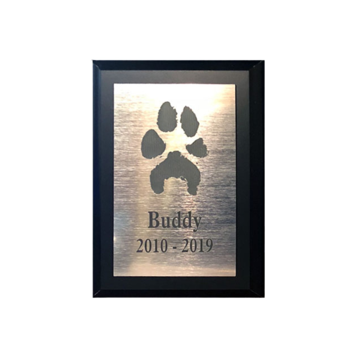 Paw Print Plaque