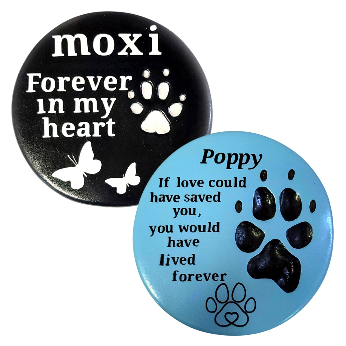 Custom Clay Paw Print