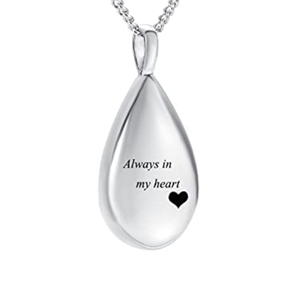 Silver Tear Drop Pendant