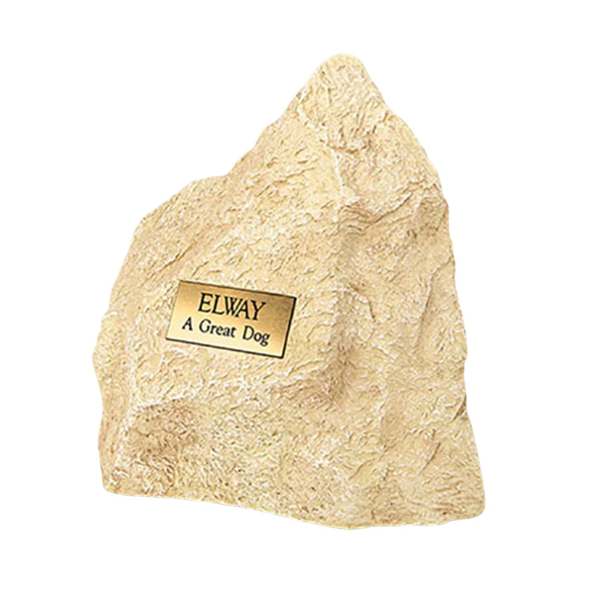 Limestone Faux Rock Urn - available in medium and large